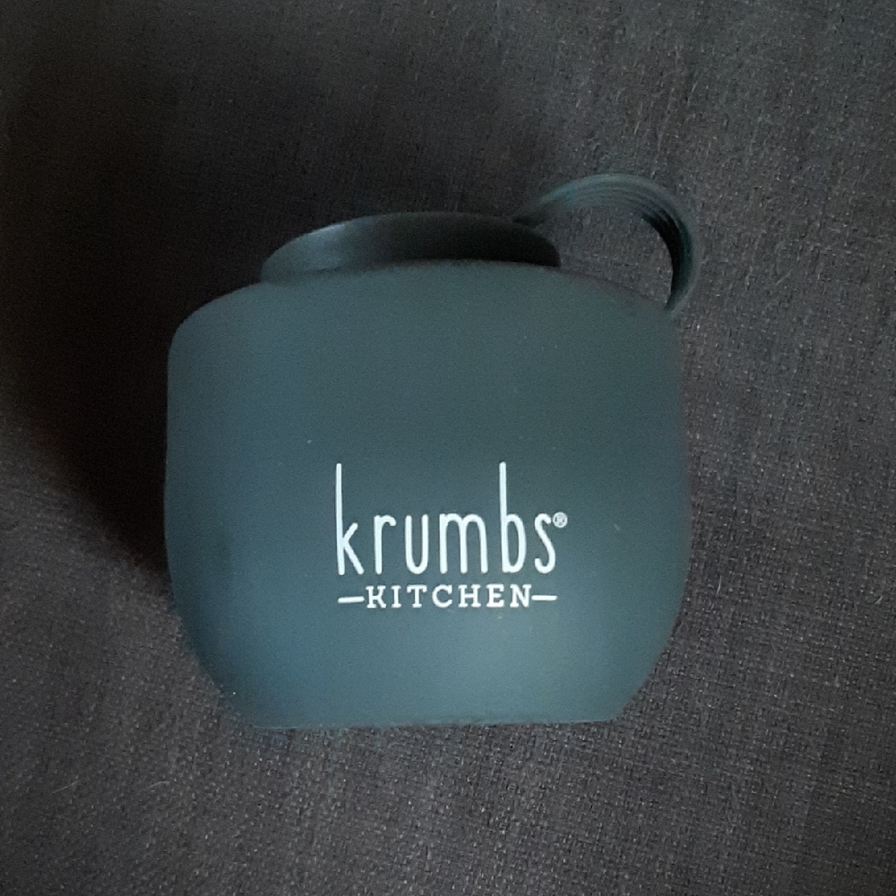 Gray Silicone Collapsable Water Bottle